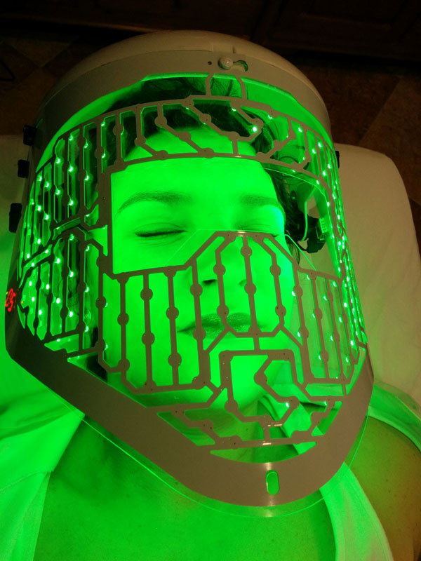 Máscara LED Verde de Sonestetic